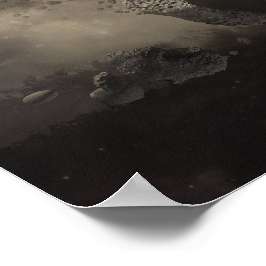 Poster Une étoile naine blanche (Coin)