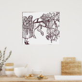 Poster Une famille de mendiants (Cuisine)