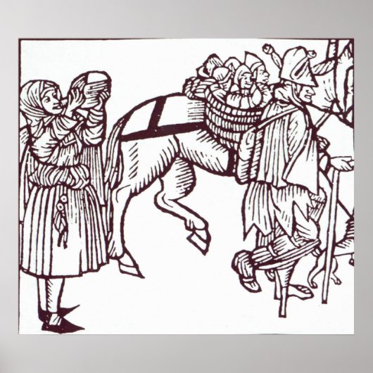 Poster Une famille de mendiants (Devant)