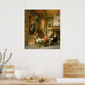 Poster Une famille qui dit grâce (Cuisine)