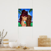 Poster Une Femme À Adorer (Cuisine)