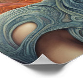 Poster Une femme Alien (Coin)