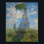 Poster Une femme avec un parasol par Claude Monet<br><div class="desc">Femme avec un parasol - Madame Monet et son fils Ce tableau a été numériquement filtré pour réduire le flou. Cet effet est plus visible, plus l'image est grande. Inscrivez-vous gratuitement à Mr Rebates et économisez 12% sur toute commande zazzle en plus d'une prime d'inscription de 5, 00 $ Tous...</div>