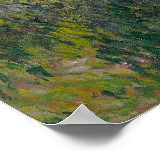 Poster Une femme Claude Monet avec un parasol (La promena (Coin)