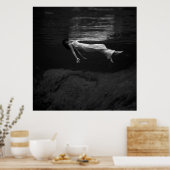 Poster Une femme dans l'eau (Cuisine)