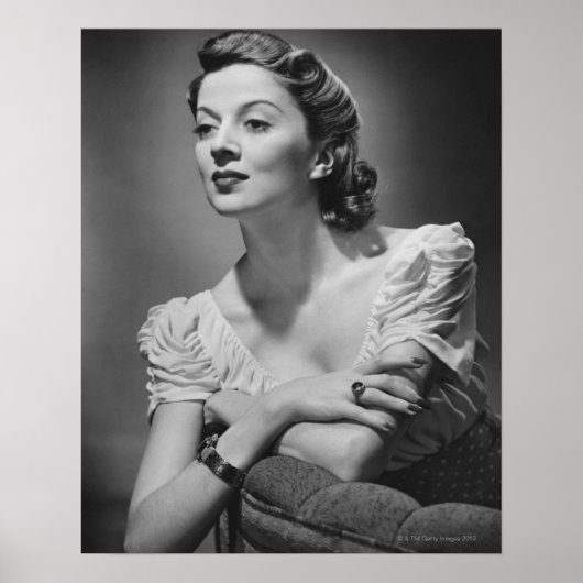 Poster une femme dans Studio (Devant)