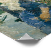 Poster Une femme dans un jardin | Berthe Morisot (Coin)