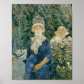 Poster Une femme dans un jardin | Berthe Morisot (Devant)