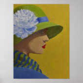 Poster une femme de profil (Devant)