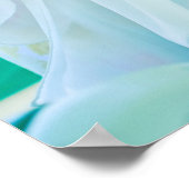 Poster Une femme élégante des années 1950 conduisant une  (Coin)