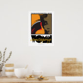 Poster Une femme émergente se lève (Cuisine)