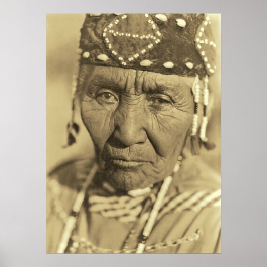 Poster Une femme klamath 1923 (Devant)