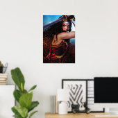 Poster Une Femme Merveilleuse Qui Blocage Avec L'Épée (Bureau à domicile)