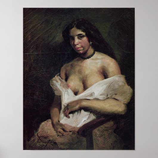 Poster Une femme Mulatto, c.1821-24 (Devant)