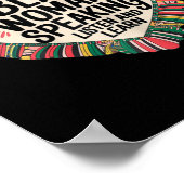 Poster Une Femme Noire Parle Écouter Et Apprendre Junetee (Coin)