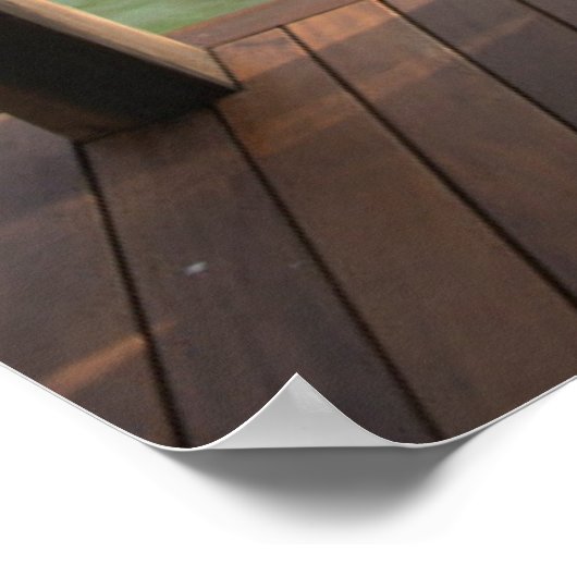 Poster Une Femme Possédant Un Hamac Dans Un Petit Hôtel (Coin)