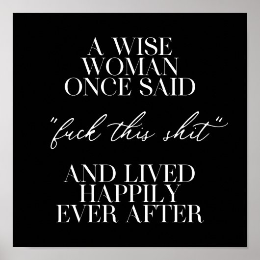 Poster Une Femme Qui A Dit Un Jour : (Devant)