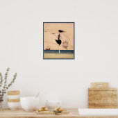 Poster Une femme qui danse sur la rive (Cuisine)