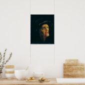 Poster Une femme qui rit (Cuisine)