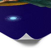 Poster Une Femme Sur Une Lune Croissante (Coin)