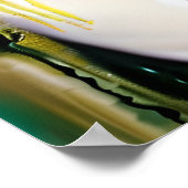 Poster Une femme un peu Déplaisante mais belle avec des l (Coin)