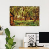Poster Une ferme sous les arbres (Bureau à domicile)