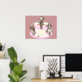 Poster Une Fête De Thé Mad (Bureau à domicile)