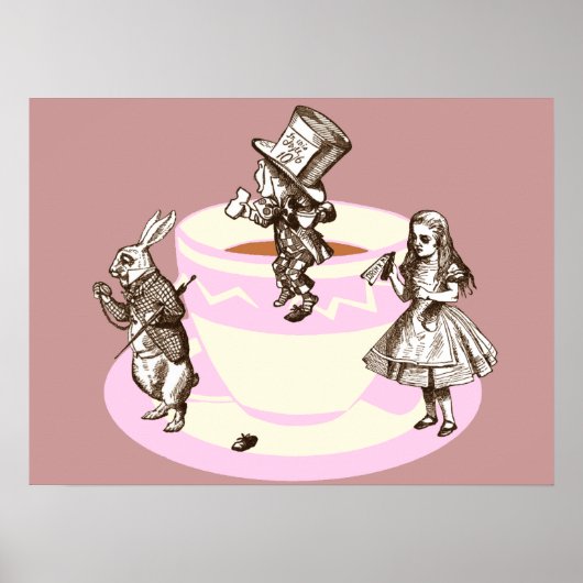 Poster Une Fête De Thé Mad (Devant)