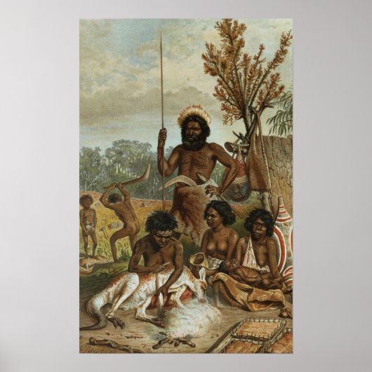 Poster Une fête familiale australienne en Nouvelle-Galles (Devant)