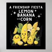 Poster Une Fête Fiesta Lemon Banana Et Corn (Devant)