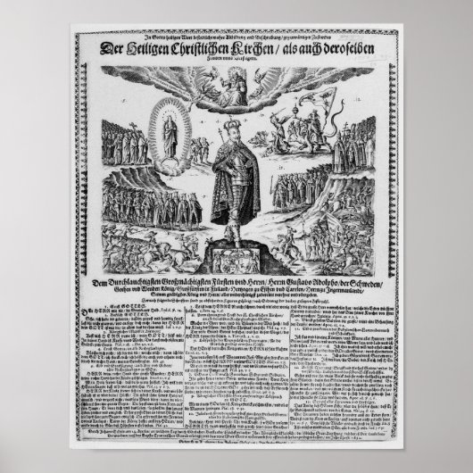 Poster Une feuille de route allemande représentant Adolph (Devant)