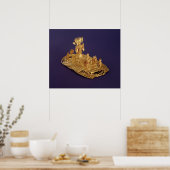 Poster Une figurine muisca votive représentant (Cuisine)