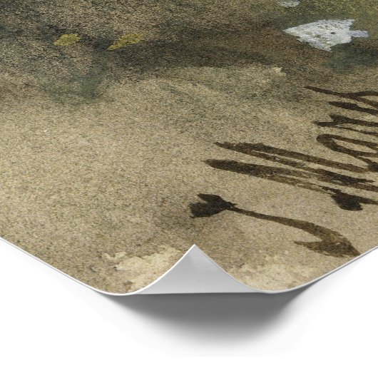 Poster Une fille à la fleur sur l'herbe (1878) (Coin)