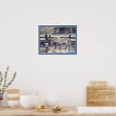 Poster Une Fille À La Tête De Son Oeuvre De Pony (Cuisine)