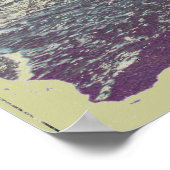 Poster Une fille au bord de la mer (Coin)