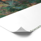 Poster Une fille avec une canne d'arrosage (Coin)