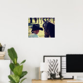 Poster Une fille et son cheval (Bureau à domicile)