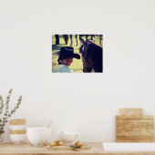 Poster Une fille et son cheval (Cuisine)