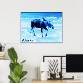Poster Une Fois Dans Une Oie Bleue (Bureau à domicile)