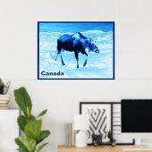Poster Une Fois Dans Une Oie Bleue (Bureau à domicile)