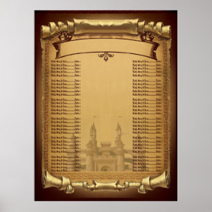 Poster Une fois par Mariage Sièges graphique v2