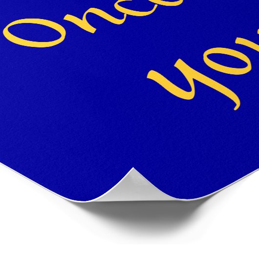 Poster Une fois que vous apprendrez à lire, vous serez to (Coin)