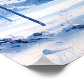 Poster Une Forêt D'Hiver À couper Le souffle (Coin)