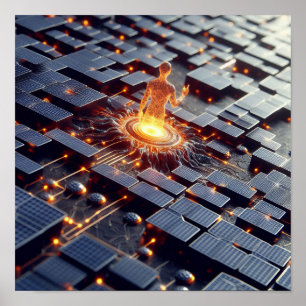 Poster une forme de vie numérique issue des puces informa