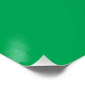 Poster Une fougère verte luxuriante avec délicatesse et f (Coin)