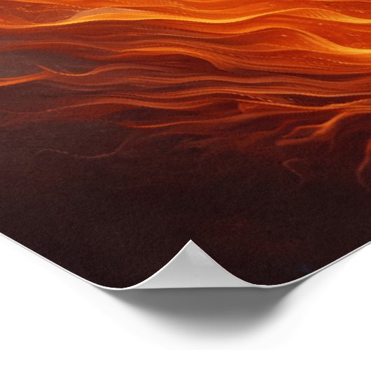 Poster Une fusion de feu et de glace (Coin)