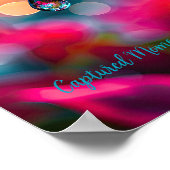 Poster Une goutte d'eau vive : les réflexions de la natur (Coin)