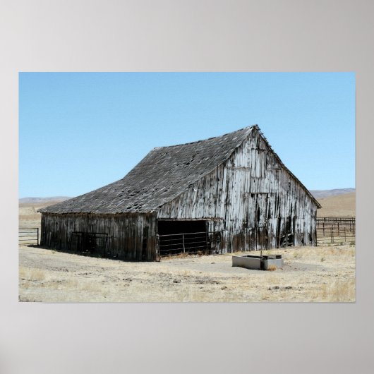 Poster Une grande vieille grange (Devant)