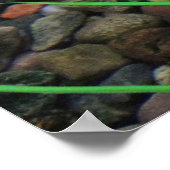 Poster Une grenouille heureuse (Coin)