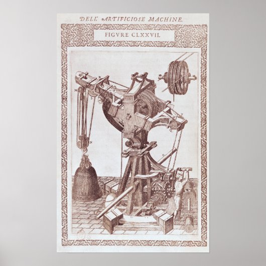 Poster Une grue (Devant)